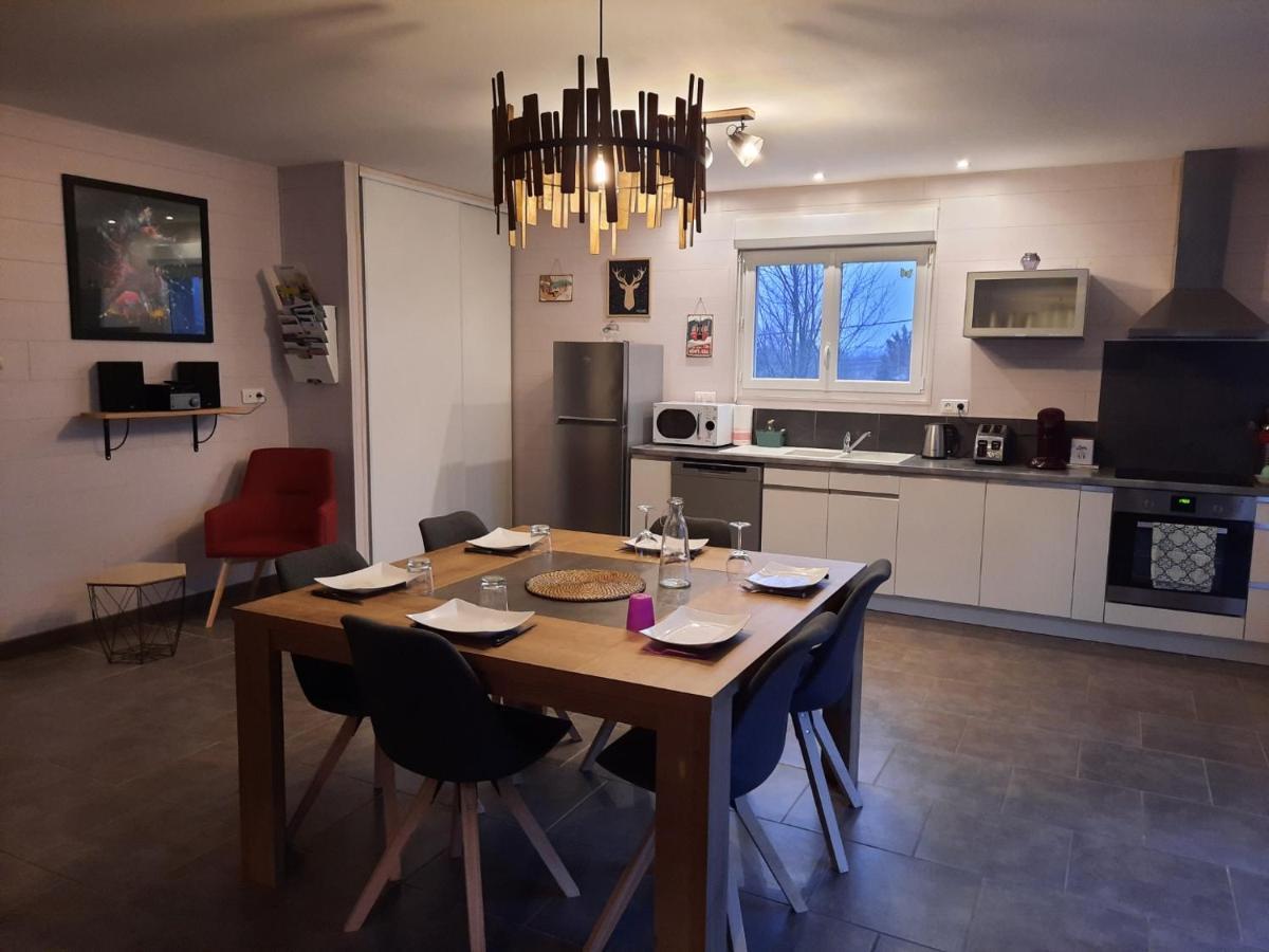 Entre Lacs Et Montagnes , Maison Individuelle,Lits Prepares, Parking Et Menage Inclus Baresia-sur-l'Ain Exteriör bild