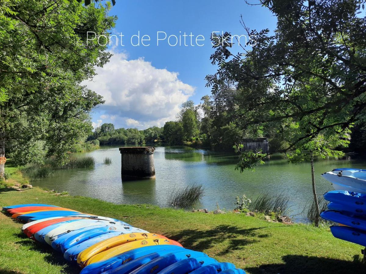 Entre Lacs Et Montagnes , Maison Individuelle,Lits Prepares, Parking Et Menage Inclus Baresia-sur-l'Ain Exteriör bild